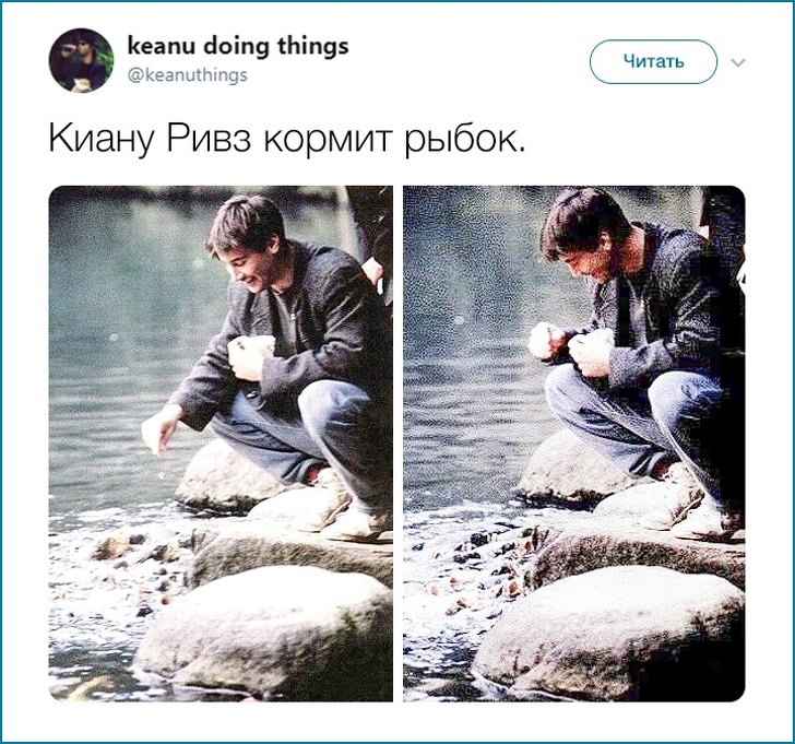 В мережі викладають фотографії, на яких найщиріший актор Голлівуду робить кумедні речі. І це краще побачити своїми очима