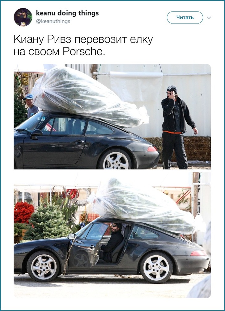 В мережі викладають фотографії, на яких найщиріший актор Голлівуду робить кумедні речі. І це краще побачити своїми очима