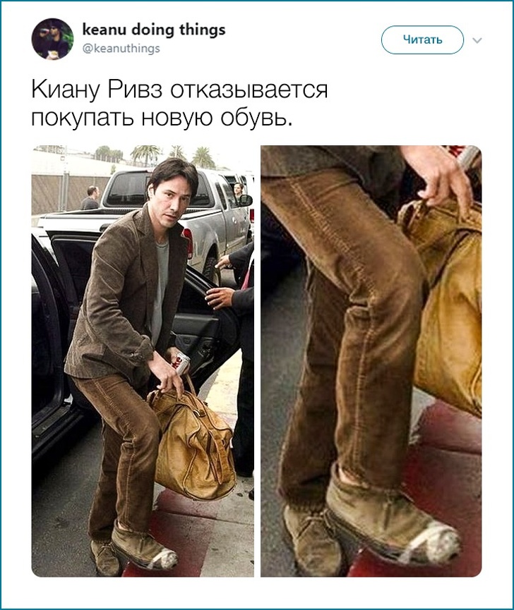 В мережі викладають фотографії, на яких найщиріший актор Голлівуду робить кумедні речі. І це краще побачити своїми очима