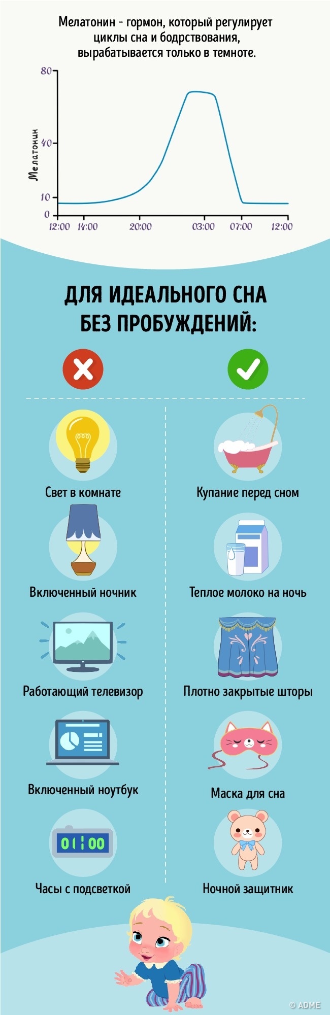 Важлива причина, чому діти завжди повинні спати в темряві