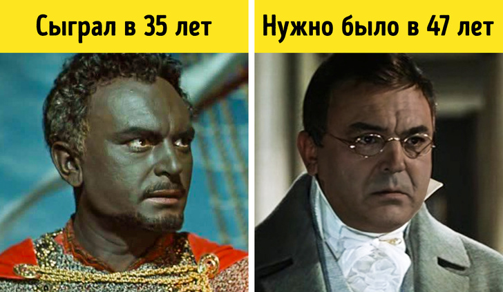 якби акторам було стільки ж років, як їх персонажам